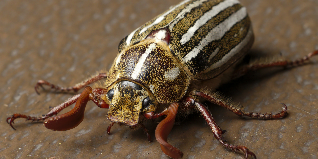 The life cycle of the June beetle is much more complex than other grub species such as the European chafer and Japanese beetle.